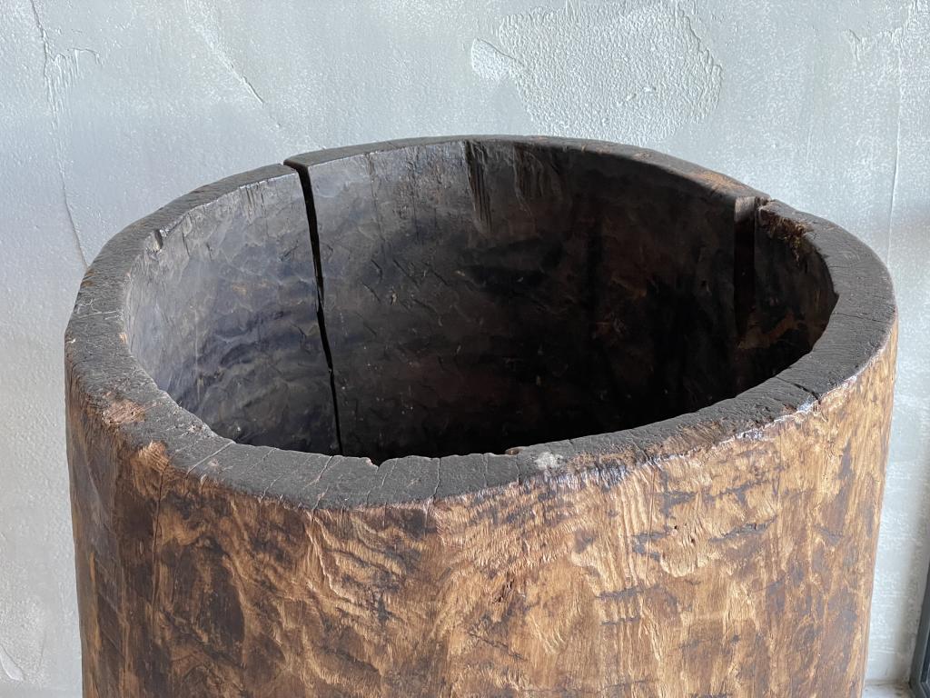 A C19th hollowed Trunk vessel