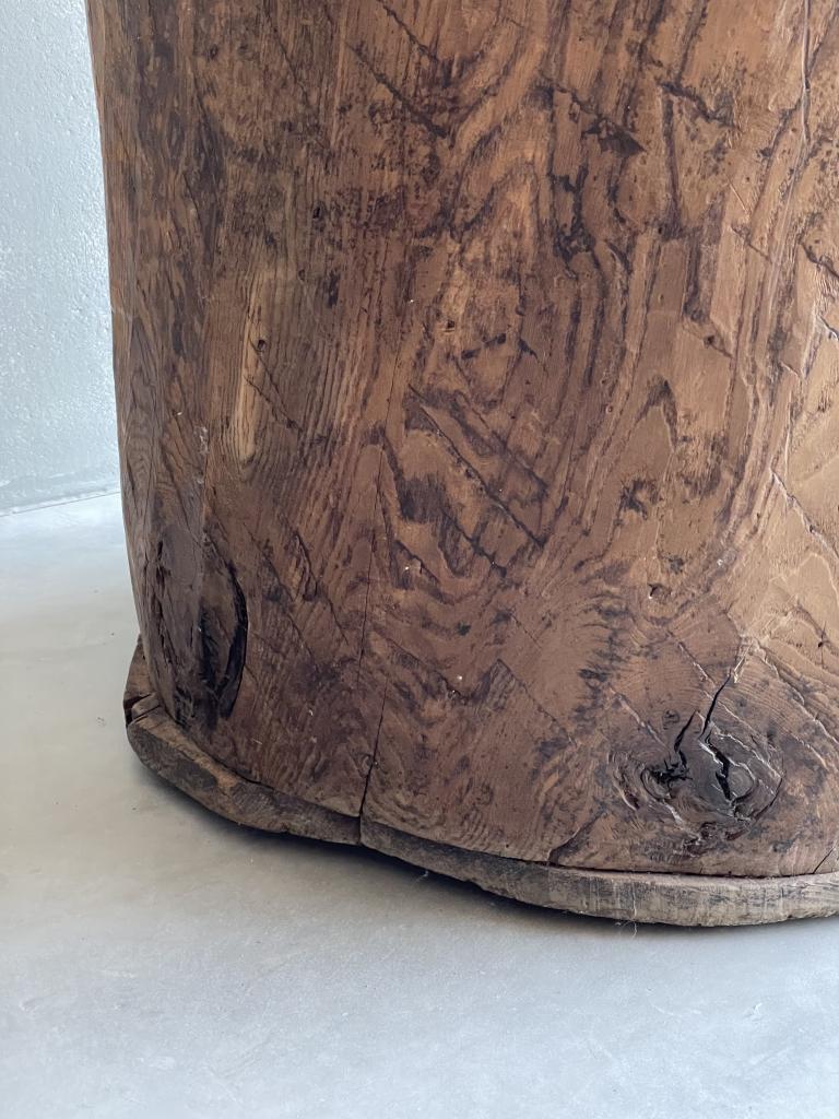 A C19th hollowed Trunk vessel