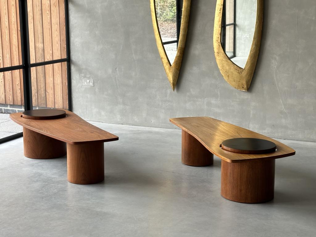 A Pair of 1960s Forme Libre Coffee Tables