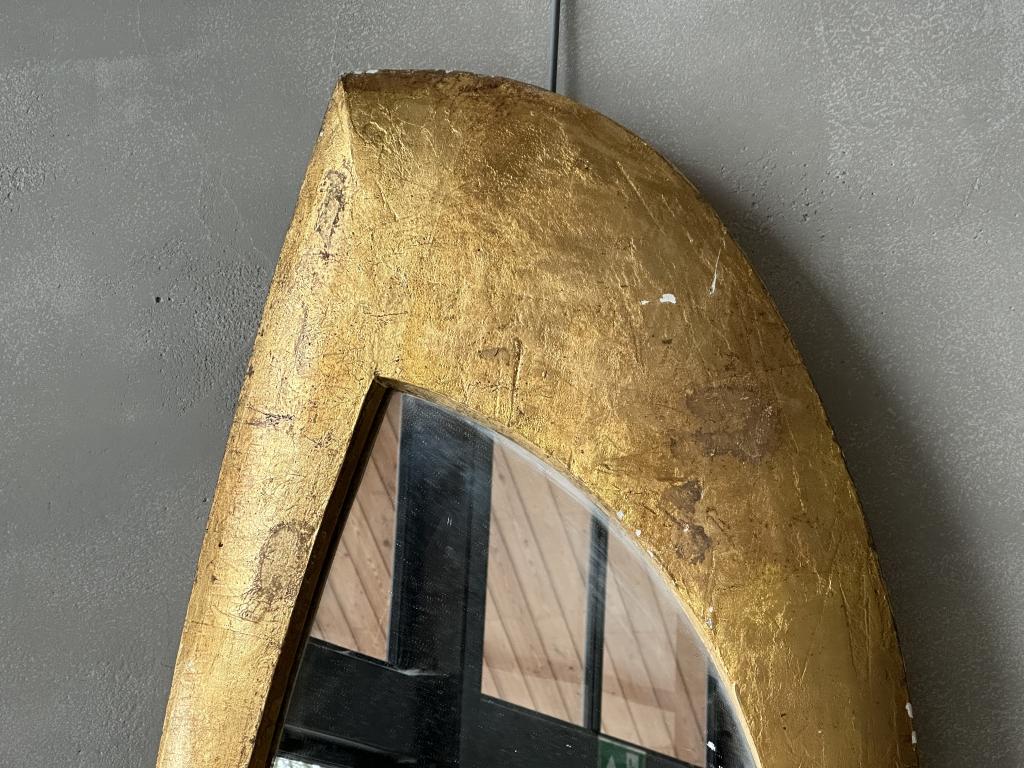 An Exceptional Pair of 1960s Gilt Mirrors