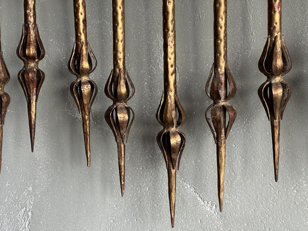 A Large Brutalist Spanish Wall Sconce