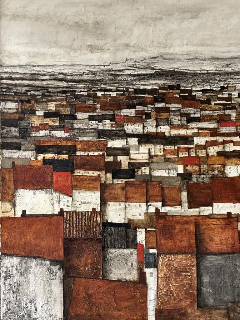 A 1960s Abstract Painting by John Ridgewell
