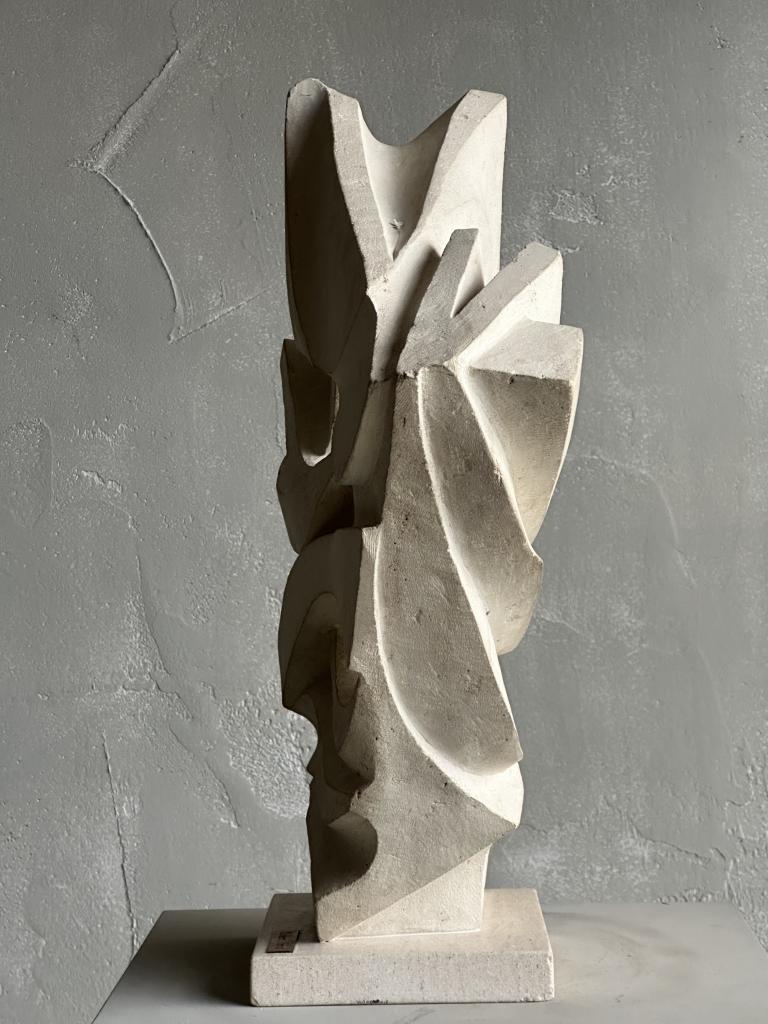 A Midcentury Stone Sculpture by Robert Pérot