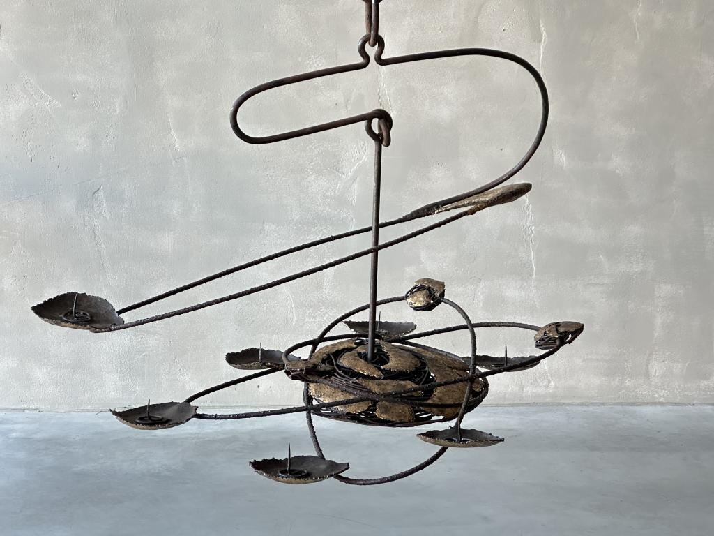 A 1960s Celestial Lighting Sculpture
