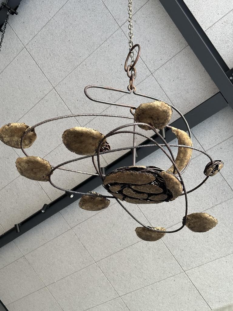 A 1960s Celestial Lighting Sculpture