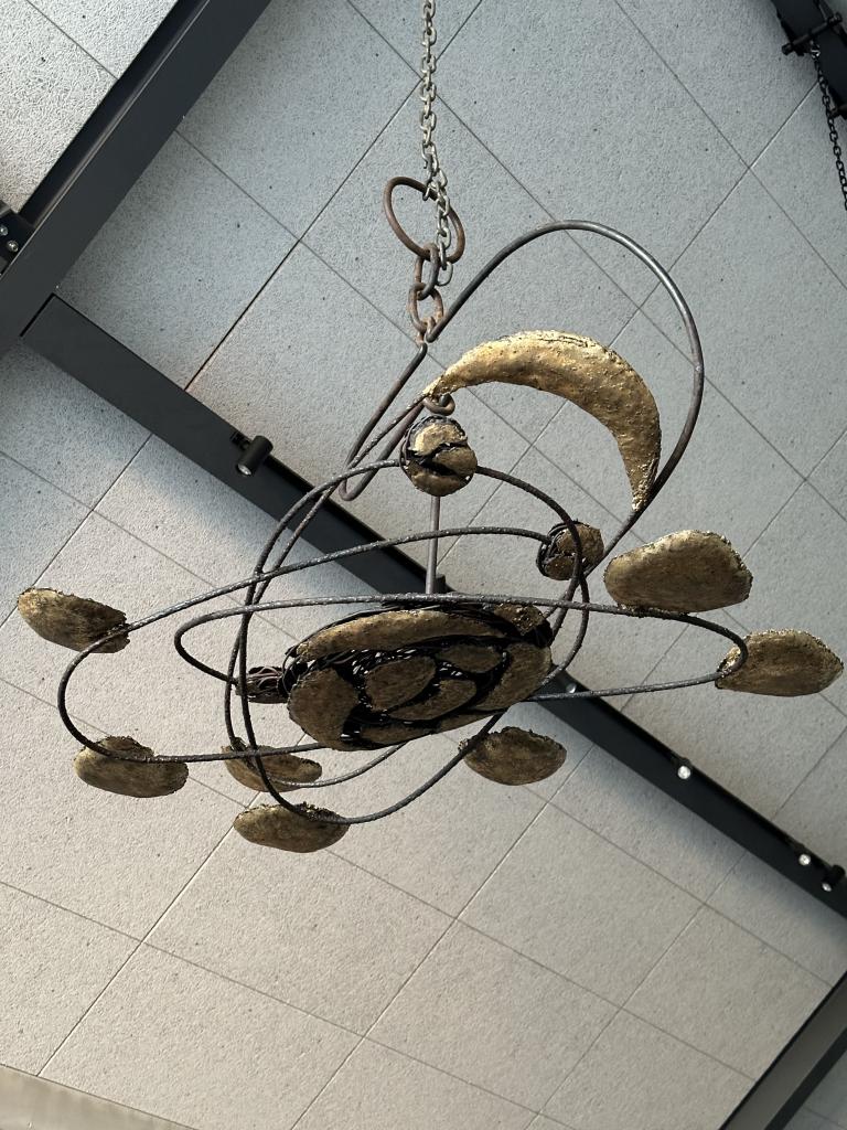 A 1960s Celestial Lighting Sculpture