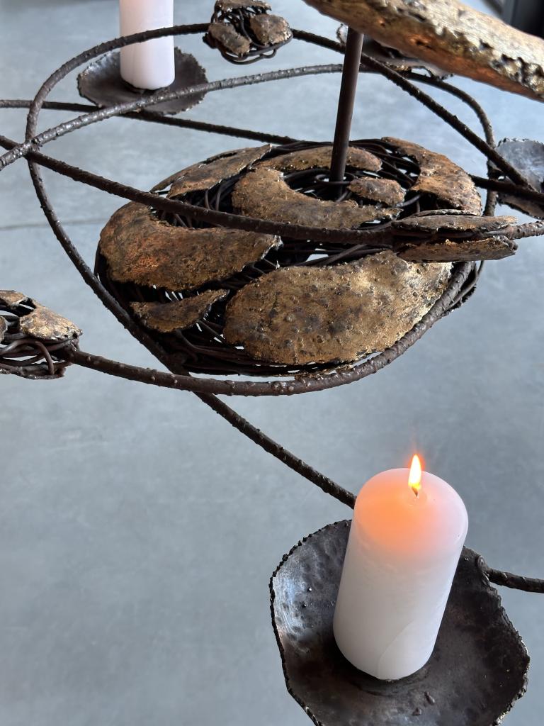 A 1960s Celestial Lighting Sculpture