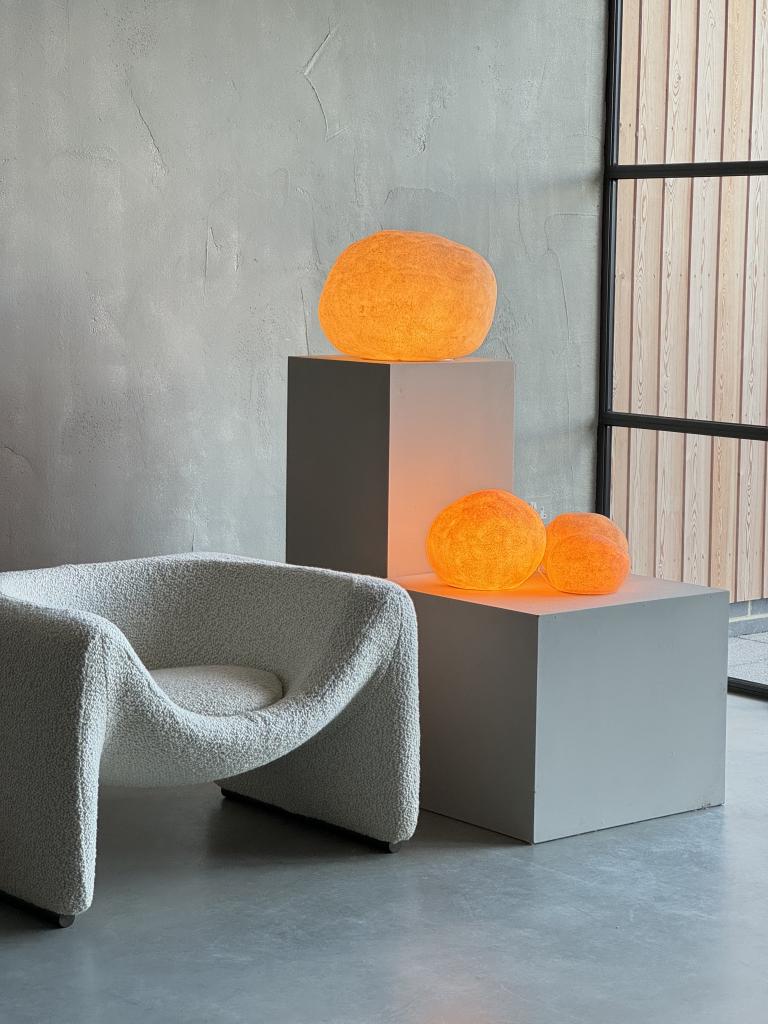 A Set of 4 1960s André Cazenave Lamps