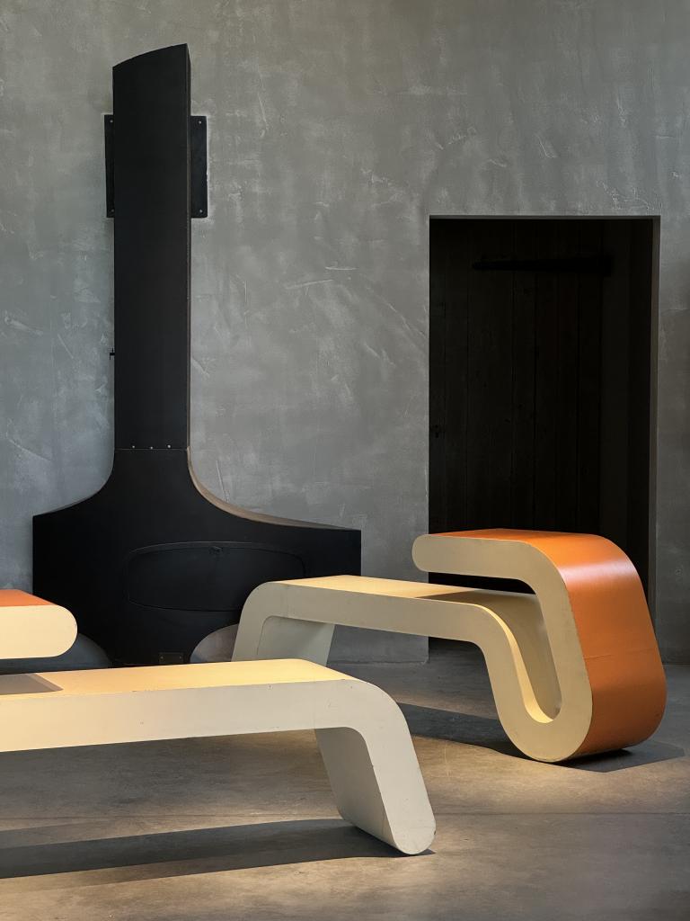 A Pair of 1970s Space Age Console Tables
