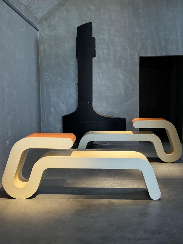 A Pair of 1970s Space Age Console Tables