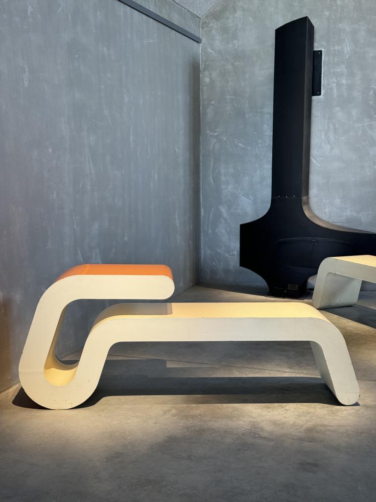 A Pair of 1970s Space Age Console Tables
