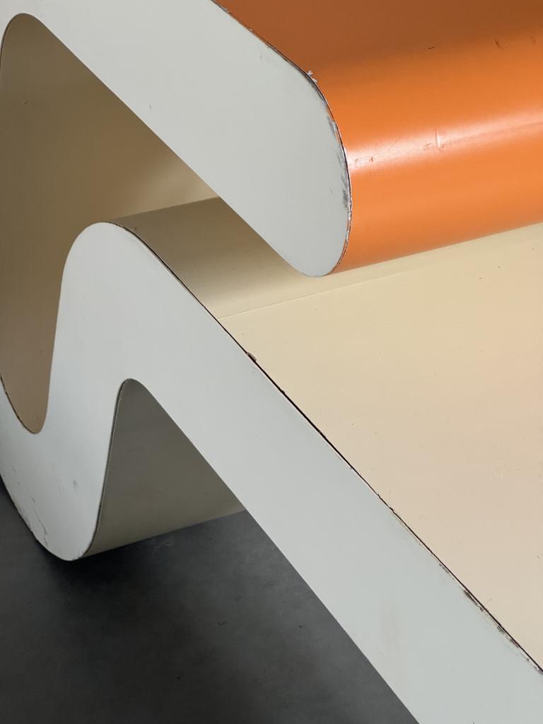A Pair of 1970s Space Age Console Tables