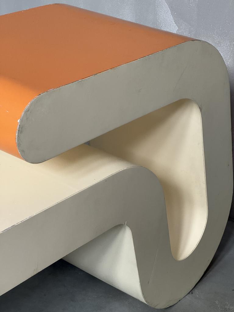 A Pair of 1970s Space Age Console Tables
