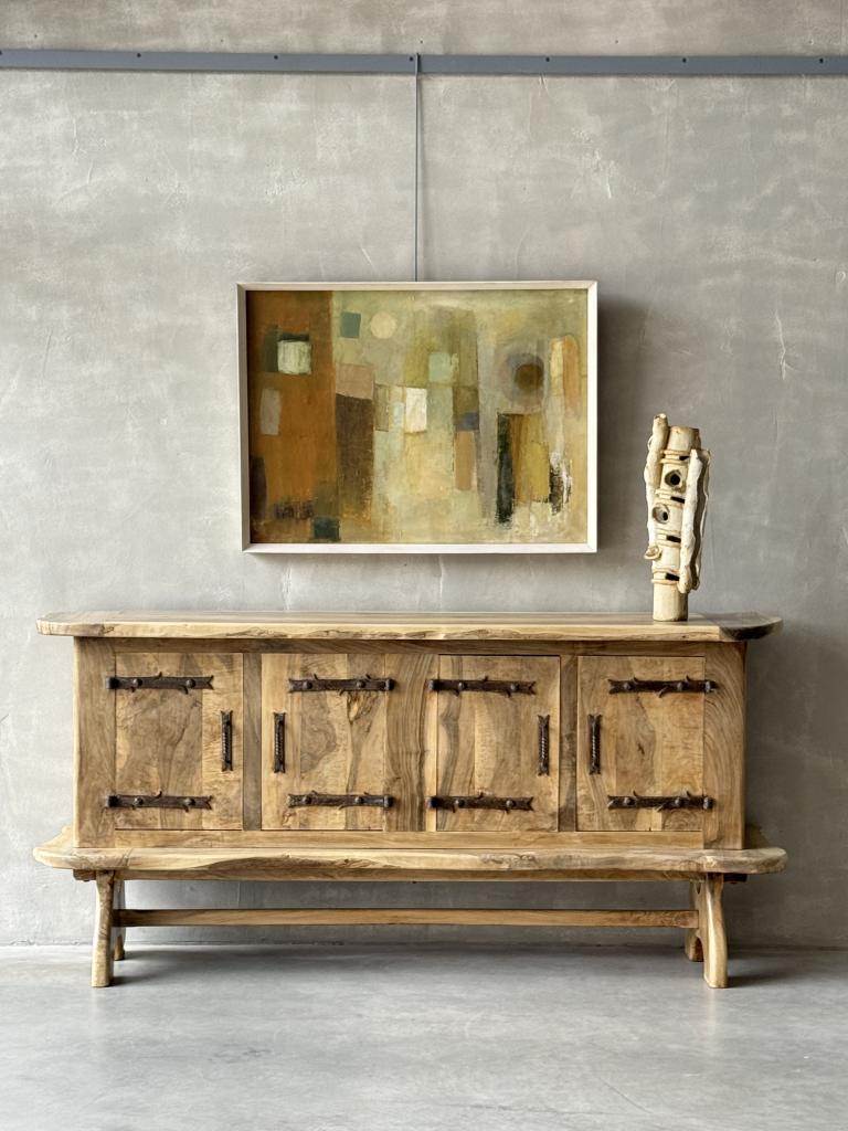 A pair of 1970s Abstract Paintings
