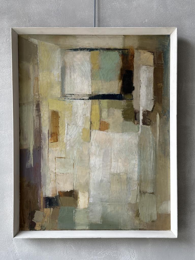 A pair of 1970s Abstract Paintings