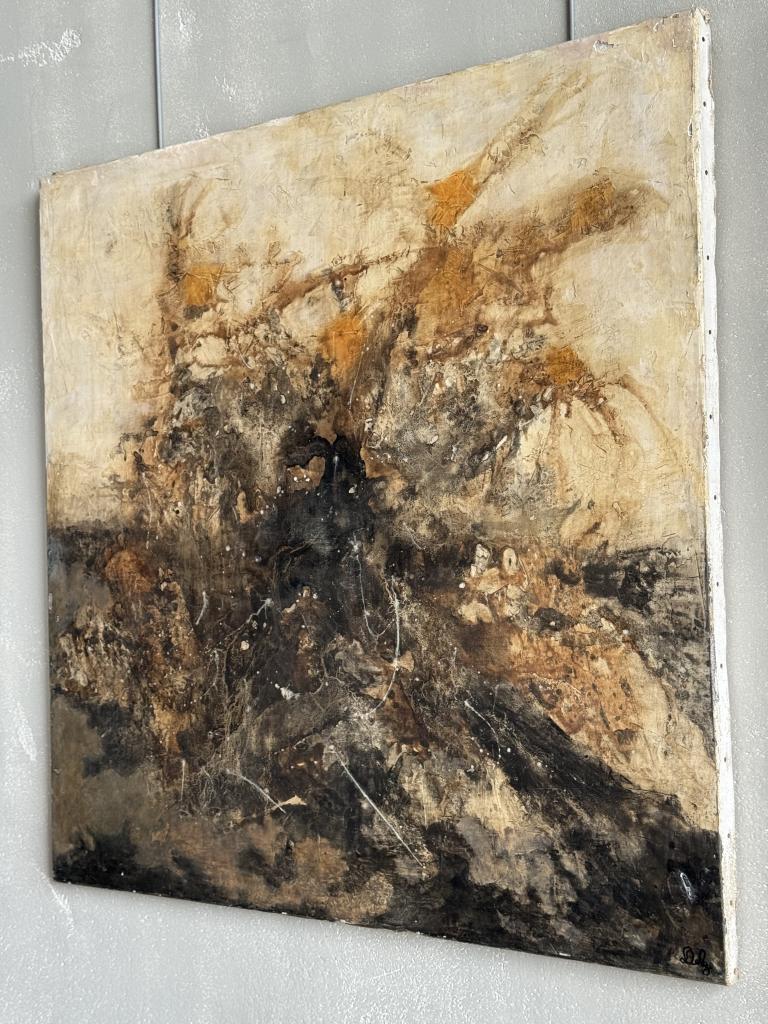 A Pair of 1980s Abstract Paintings