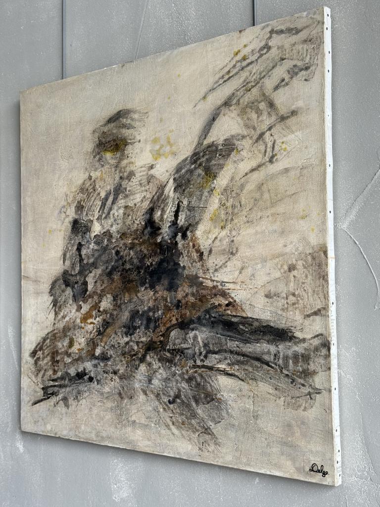 A Pair of 1980s Abstract Paintings