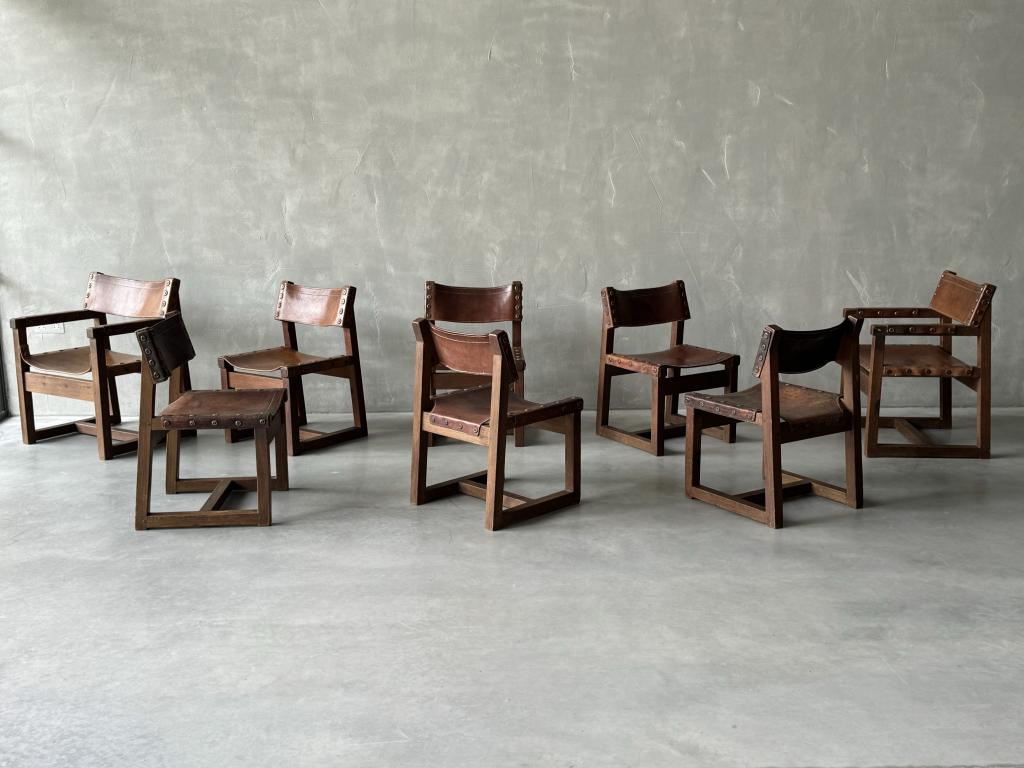 A Set of 8 Biosca Dining Chairs