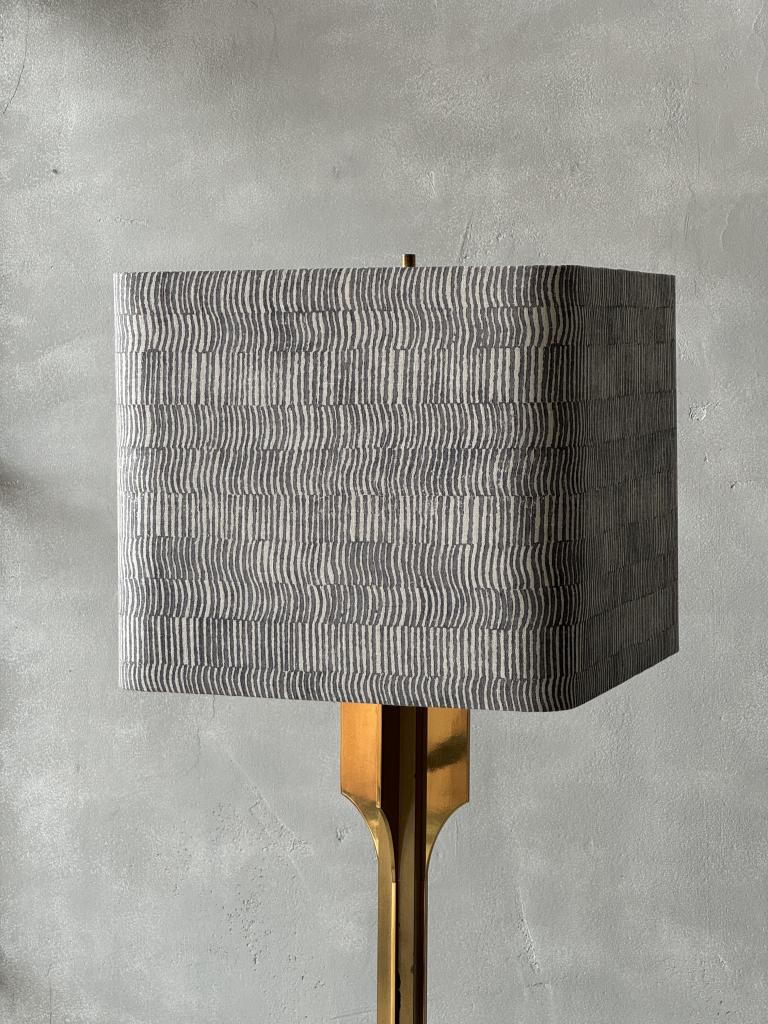 A 1960s French Brass Floor Lamp