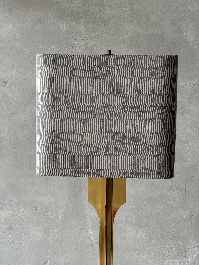 A 1960s French Brass Floor Lamp