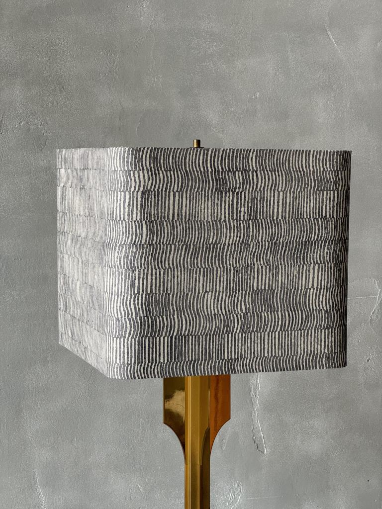 A 1960s French Brass Floor Lamp