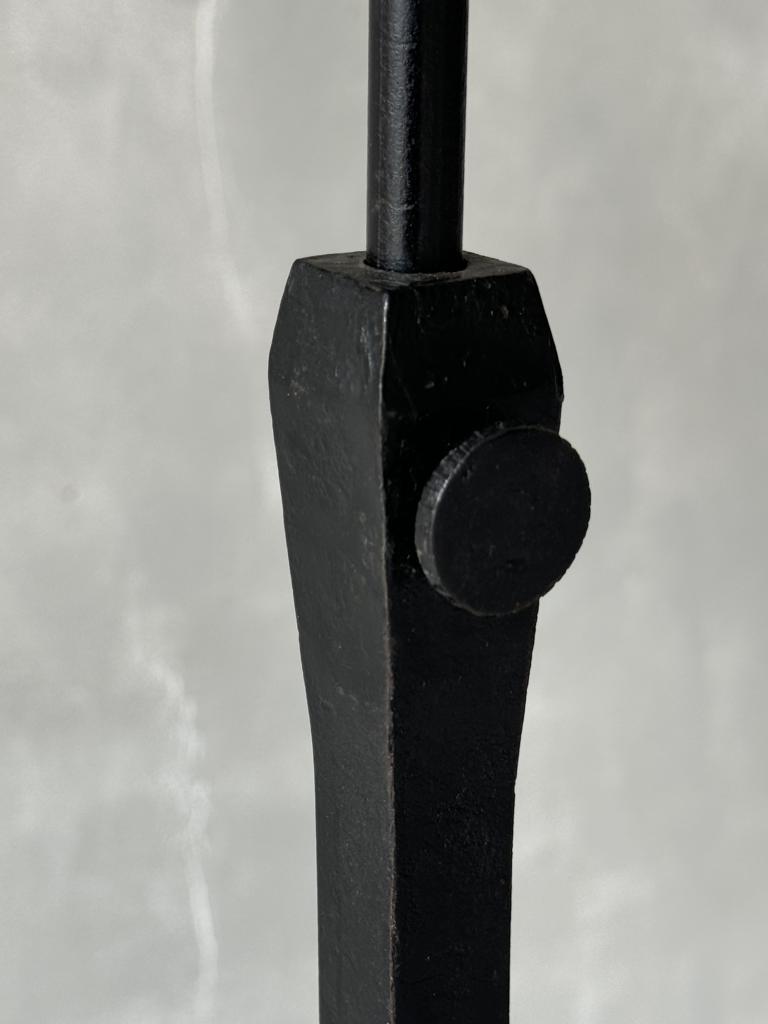 A Chic 1950s French Iron Floor Lamp