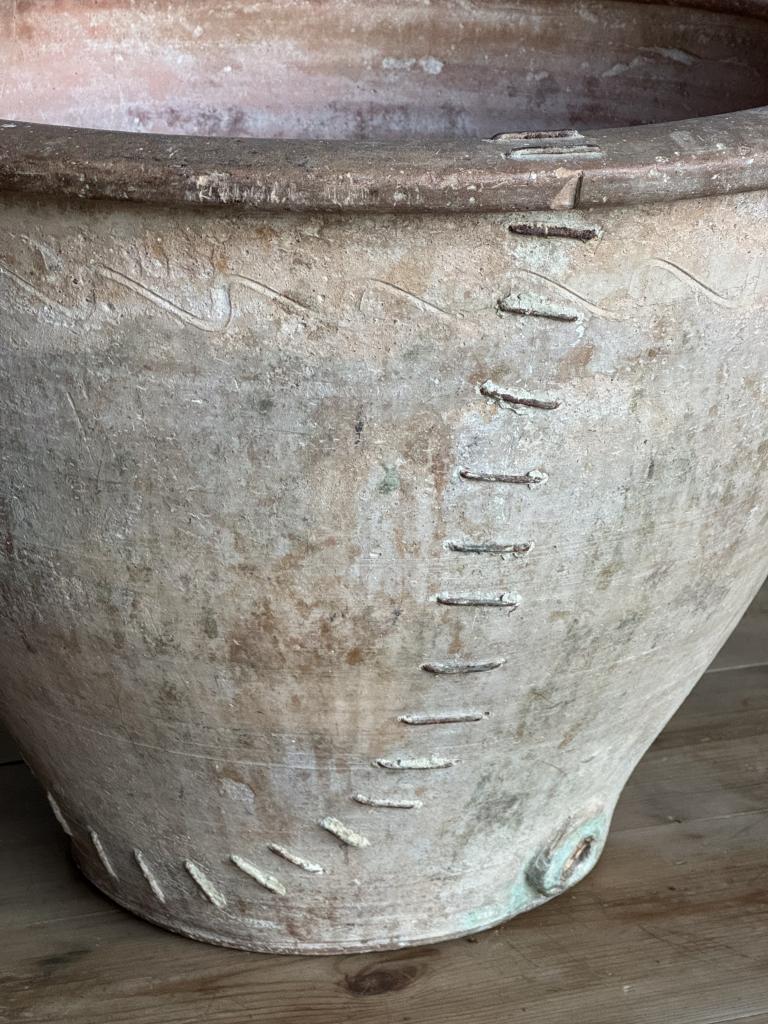 A C19th Wabisabi Terracotta Pot