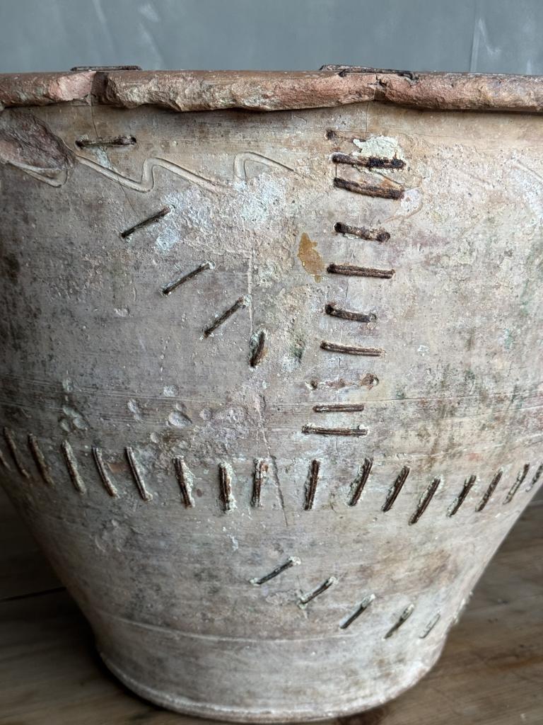 A C19th Wabisabi Terracotta Pot
