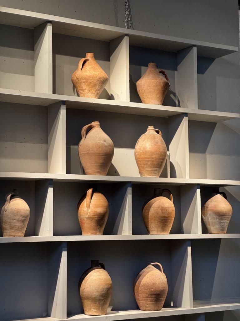 A Set of 10 C19th Spanish Terracotta Jars