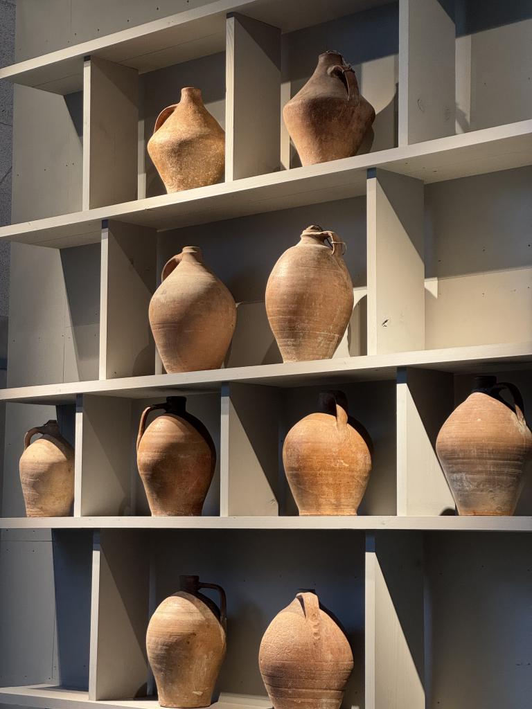 A Set of 10 C19th Spanish Terracotta Jars
