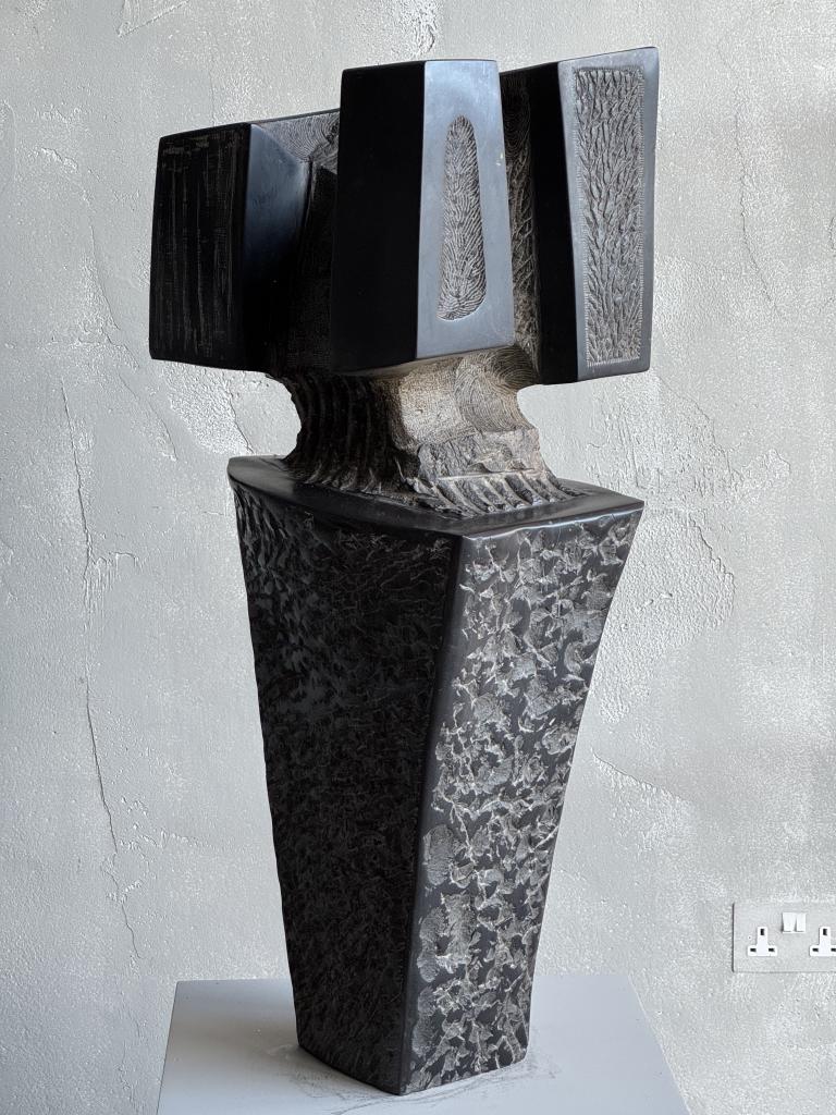 An Abstract Marble Sculpture