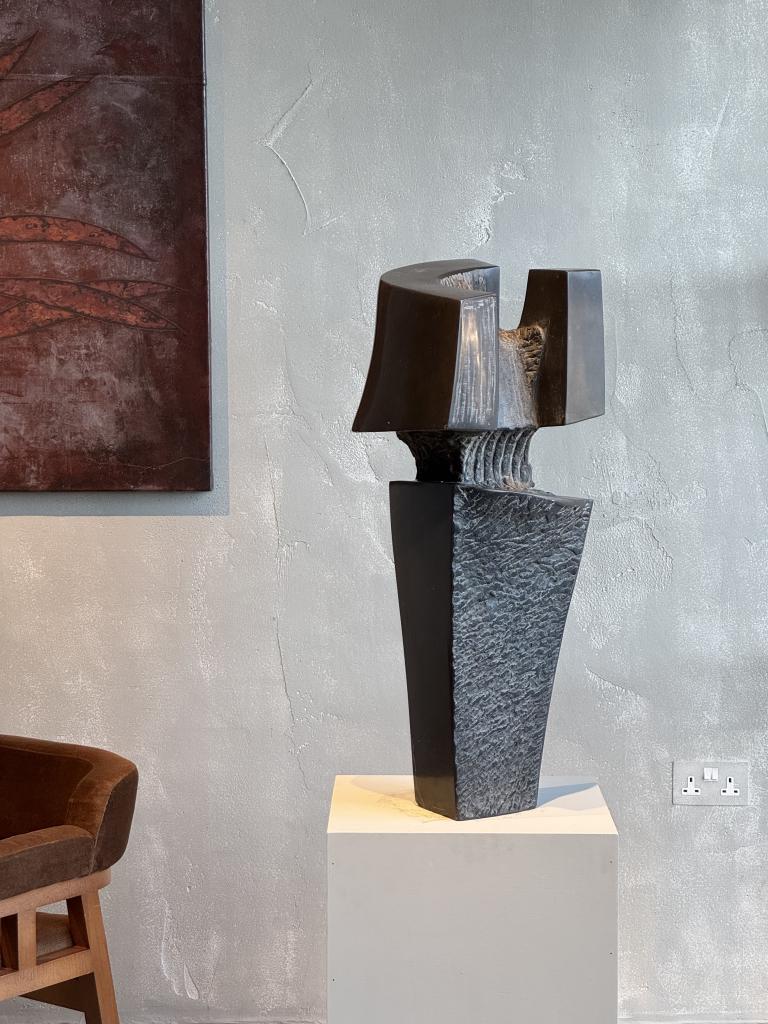 An Abstract Marble Sculpture