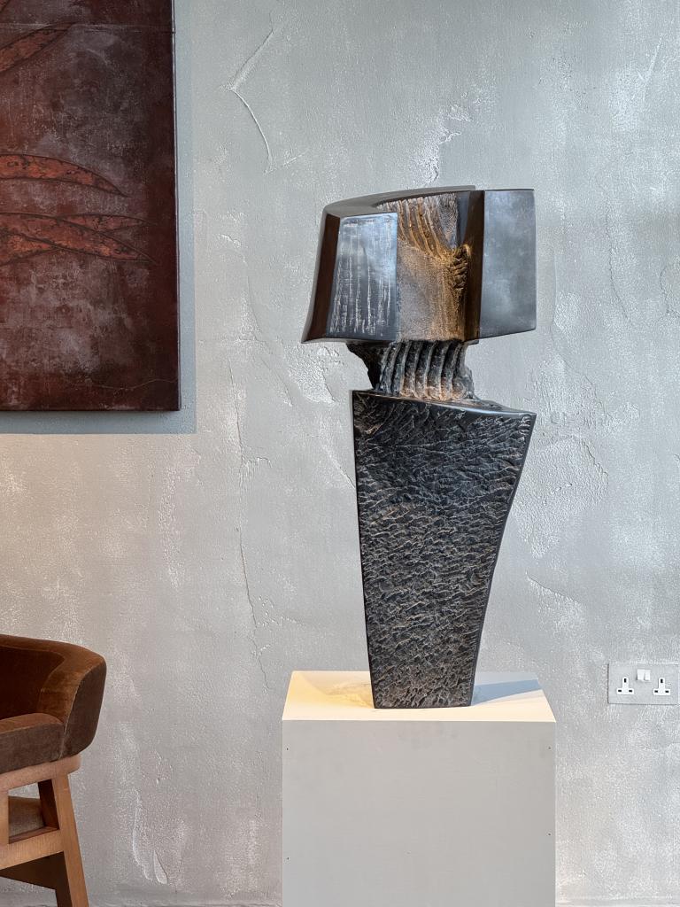 An Abstract Marble Sculpture