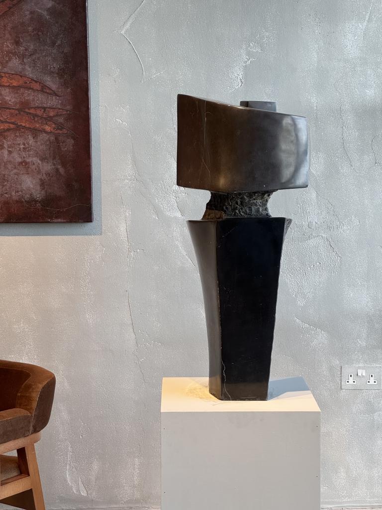 An Abstract Marble Sculpture