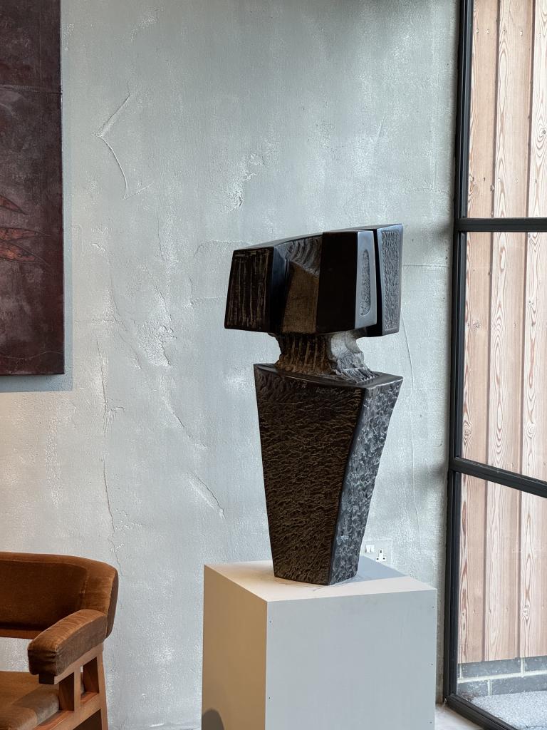 An Abstract Marble Sculpture