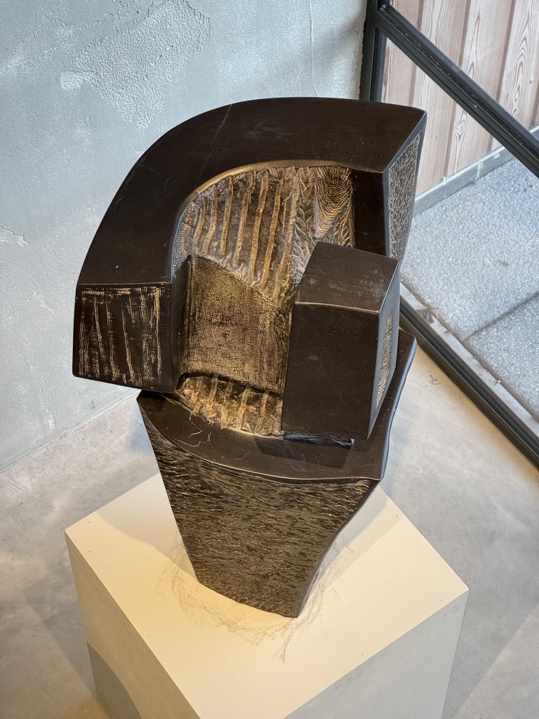 An Abstract Marble Sculpture