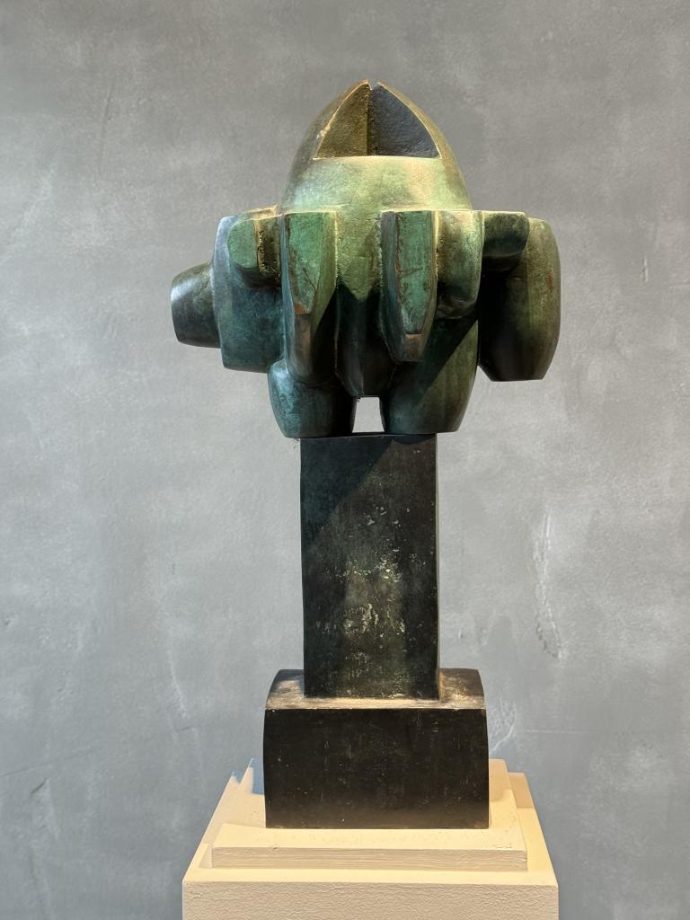 An Abstract Bronze by Maurice Perrenoud