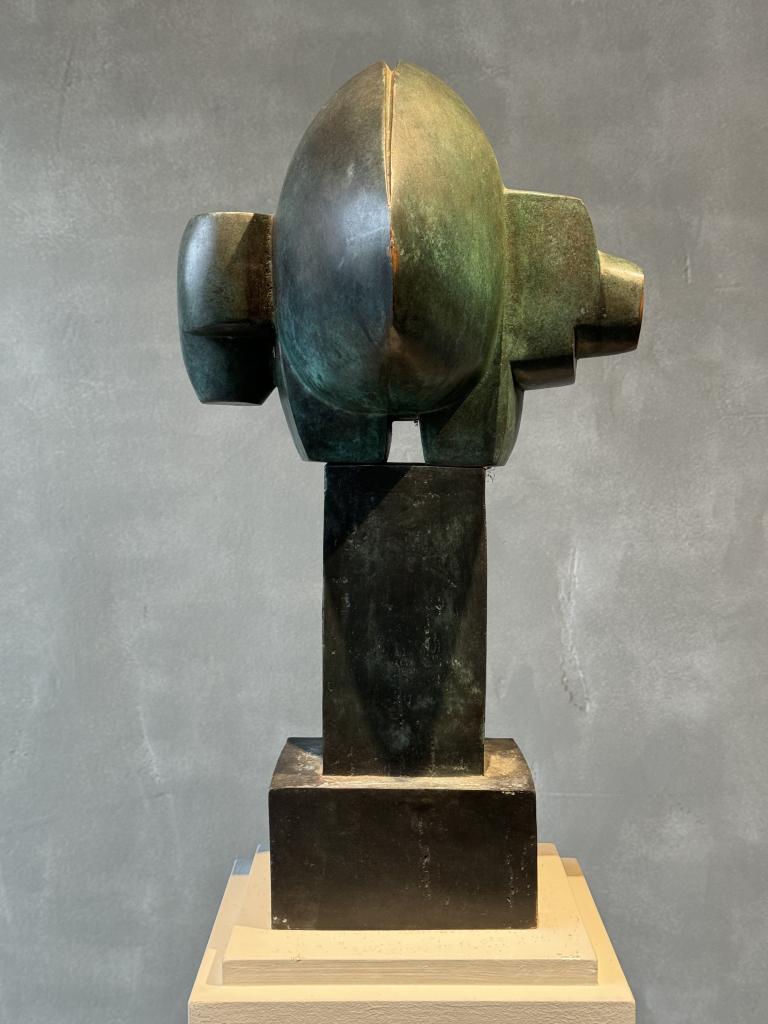 An Abstract Bronze by Maurice Perrenoud