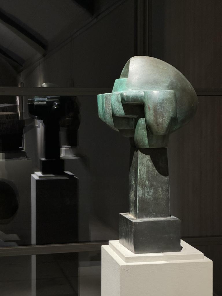 An Abstract Bronze by Maurice Perrenoud