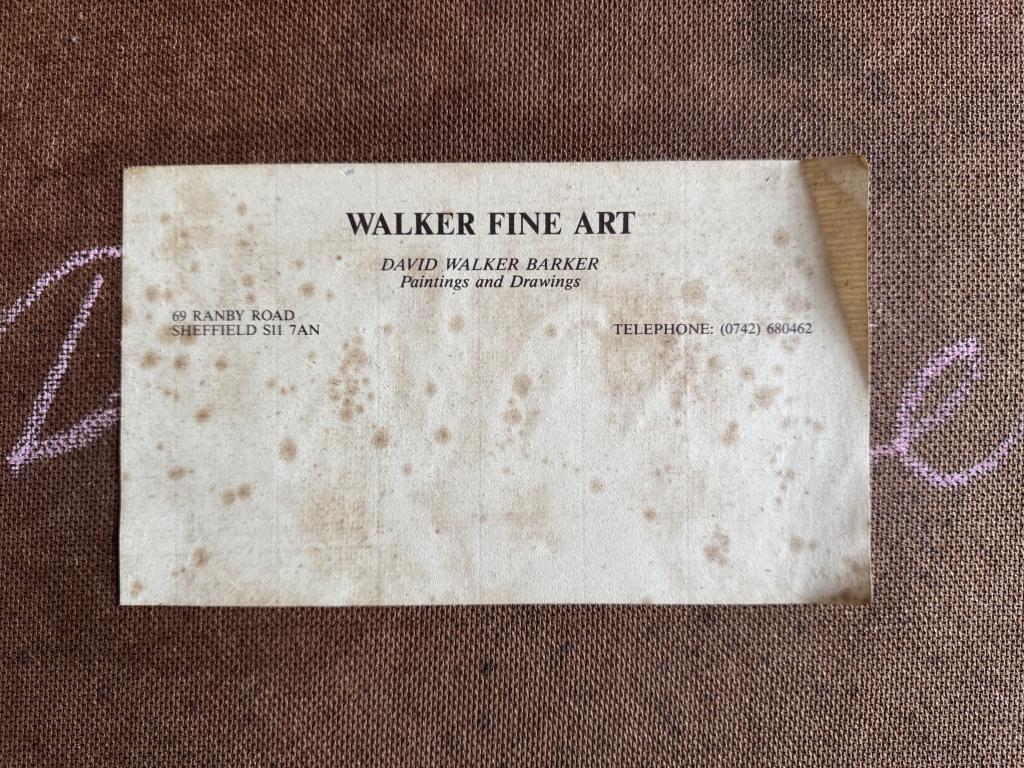A Painting by David Walker Barker c1982