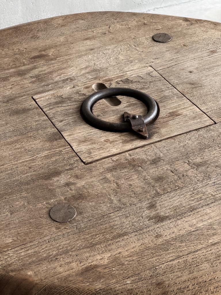 A 1960s Belgian Oak Coffee Table