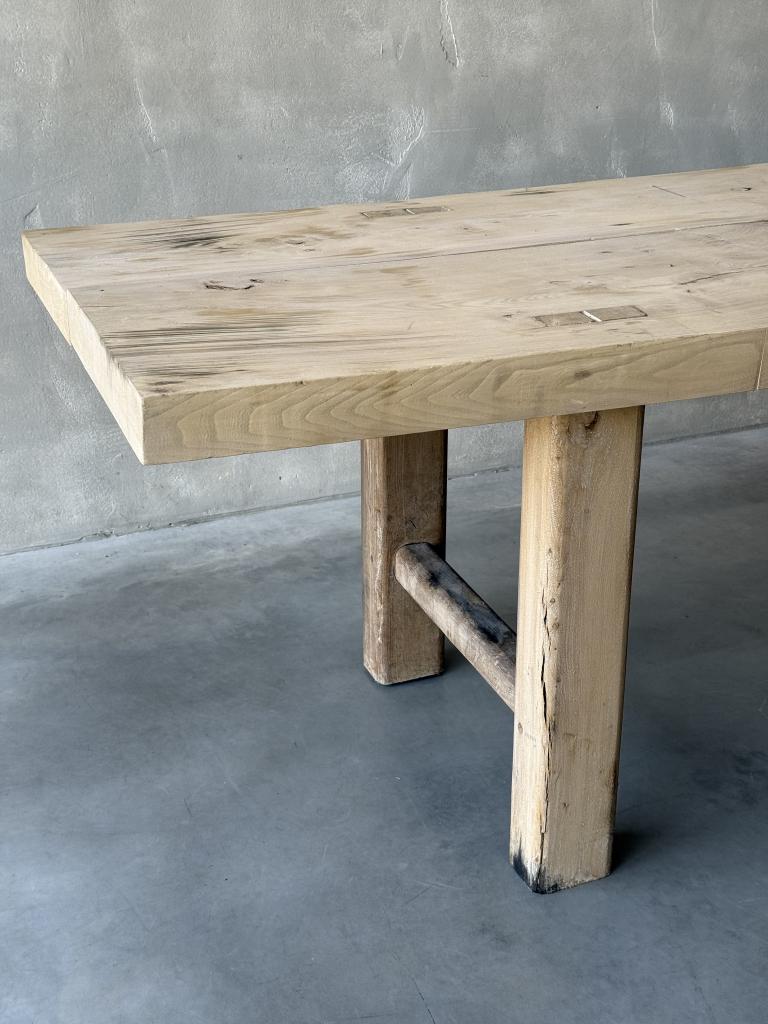 A Huge Antique Elm Farm House Table
