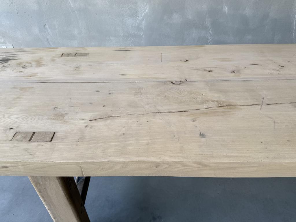 A Huge Antique Elm Farm House Table