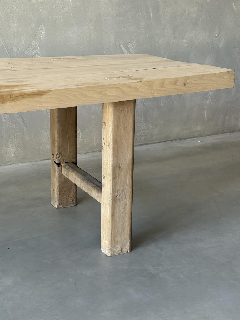 A Huge Antique Elm Farm House Table