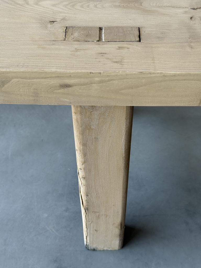 A Huge Antique Elm Farm House Table