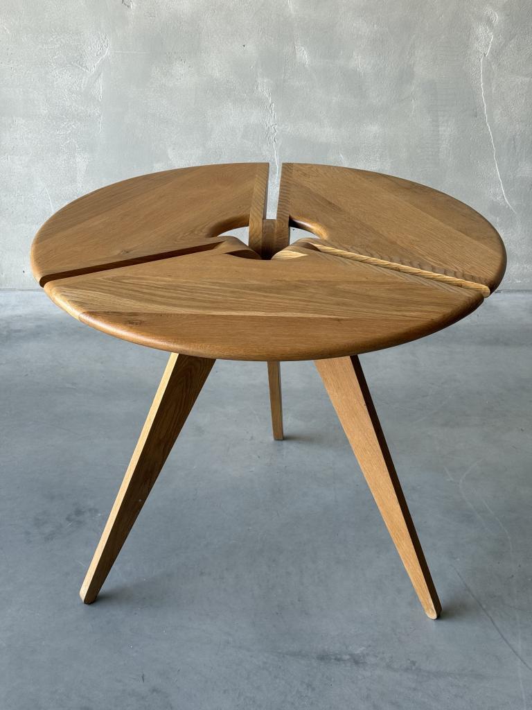 A 1960/70s French Oak Gueridon
