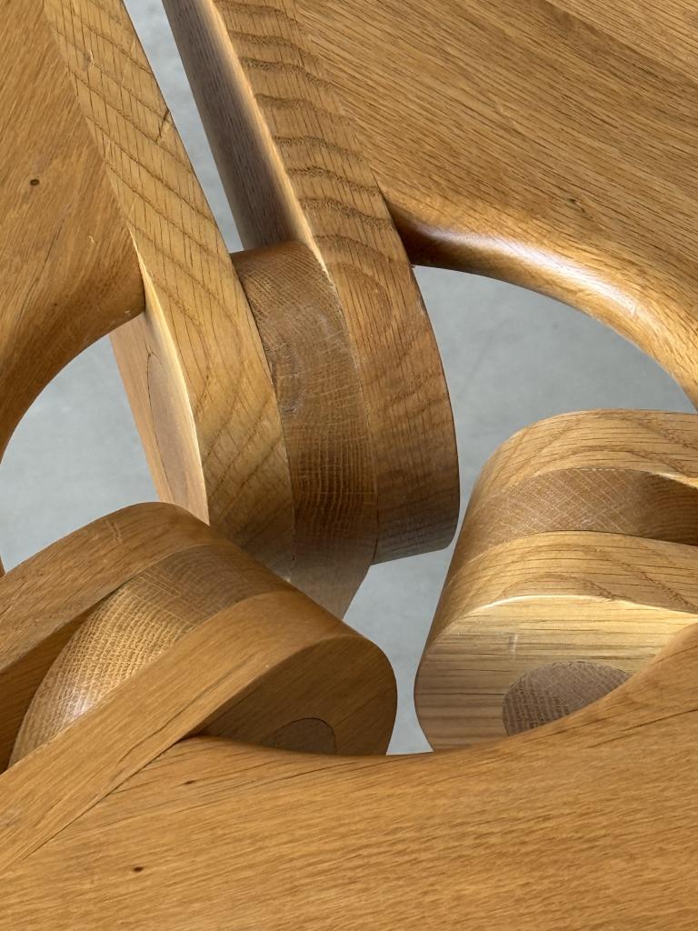 A 1960/70s French Oak Gueridon