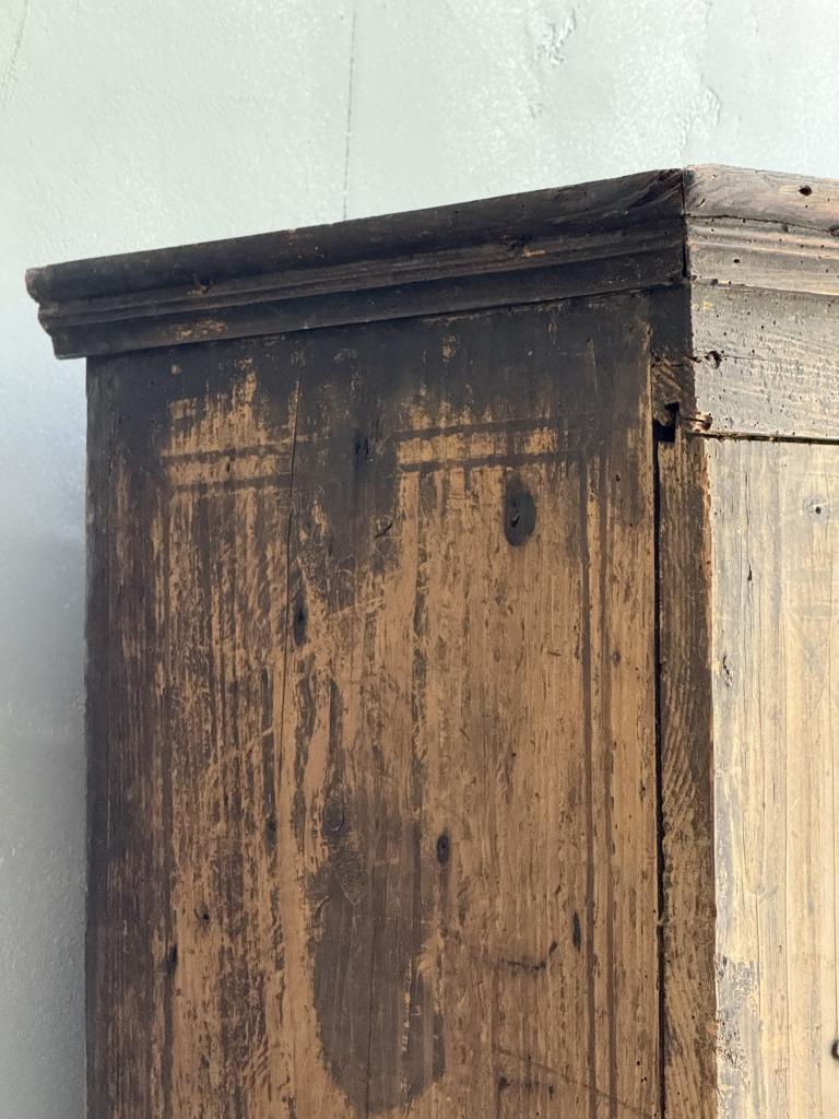 A Primitive C18th Pine Cupboard