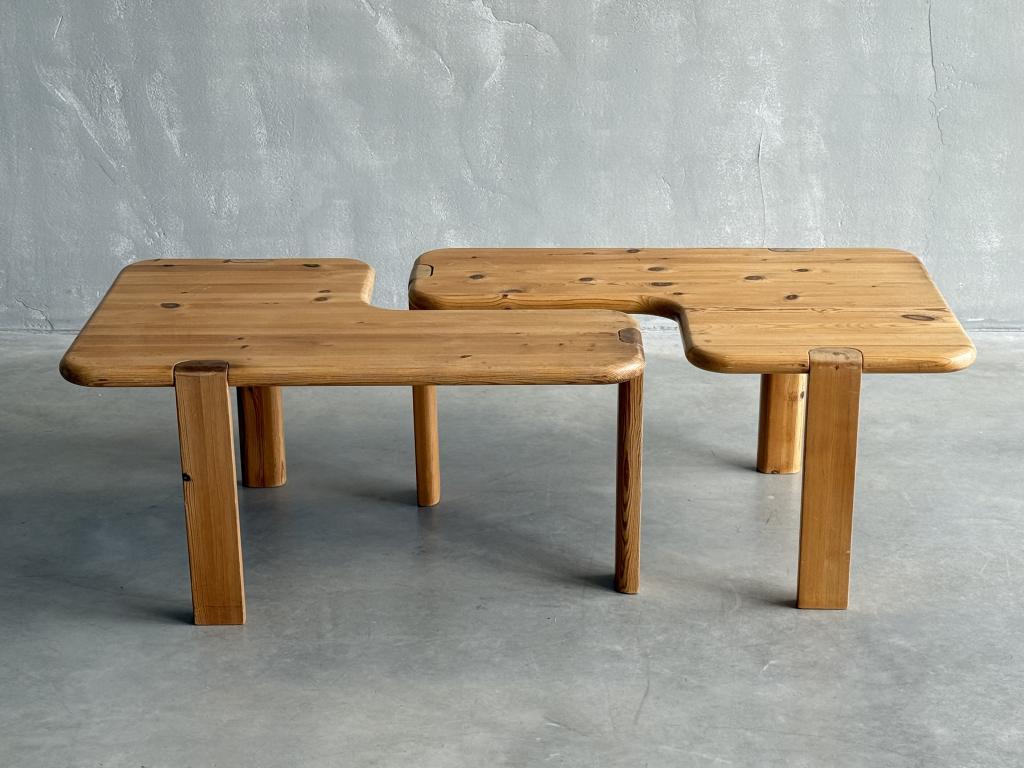 A 1970s Pine Coffee Table