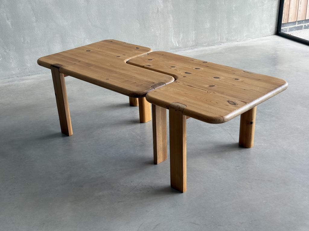 A 1970s Pine Coffee Table